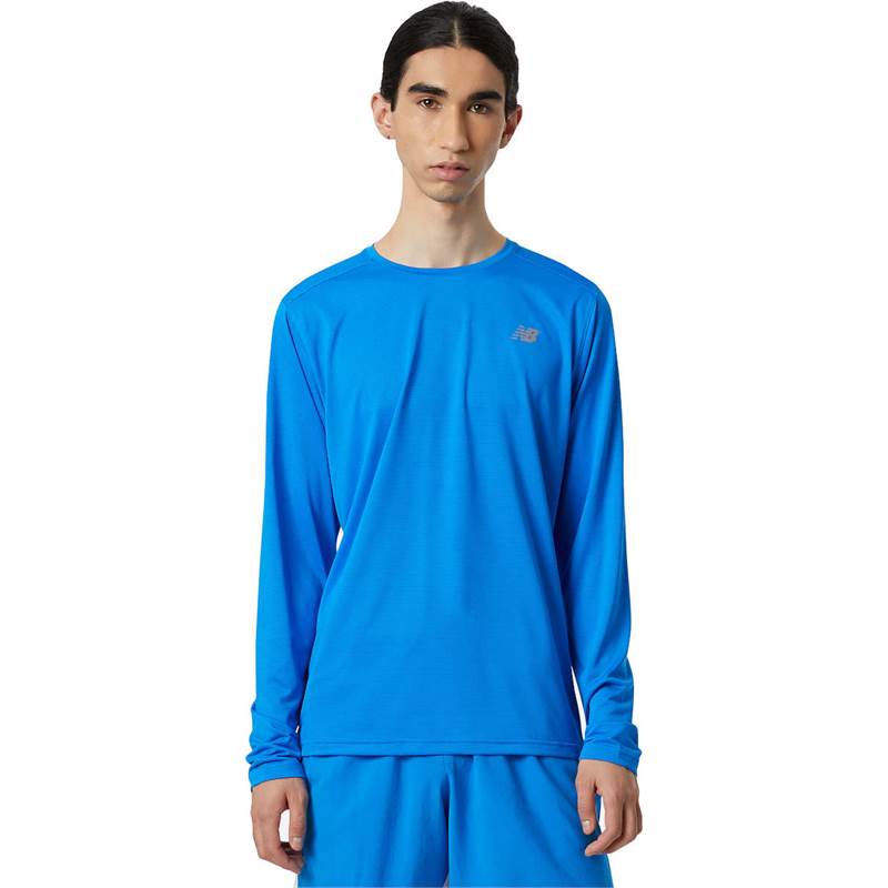 New Balance Mens Accelerate Long Sleeve T-Shirt-1